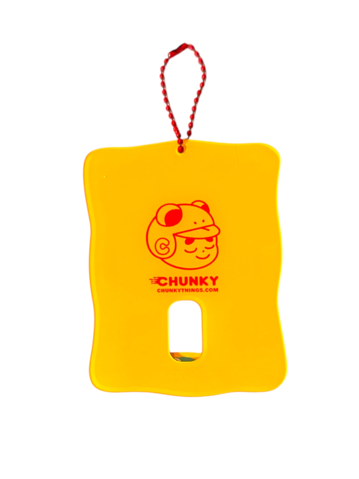 Chunky in Space Frame Keychain
