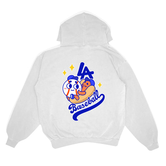 Chunkytani Meatball Premium 14oz Hoodie - Cement