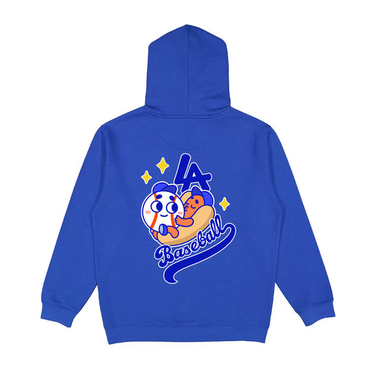 Chunkytani Meatball Premium 14oz Hoodie - Dodger Blue