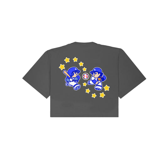 Chunkytani 2 Infinity Cropped T-Shirt - Shadow