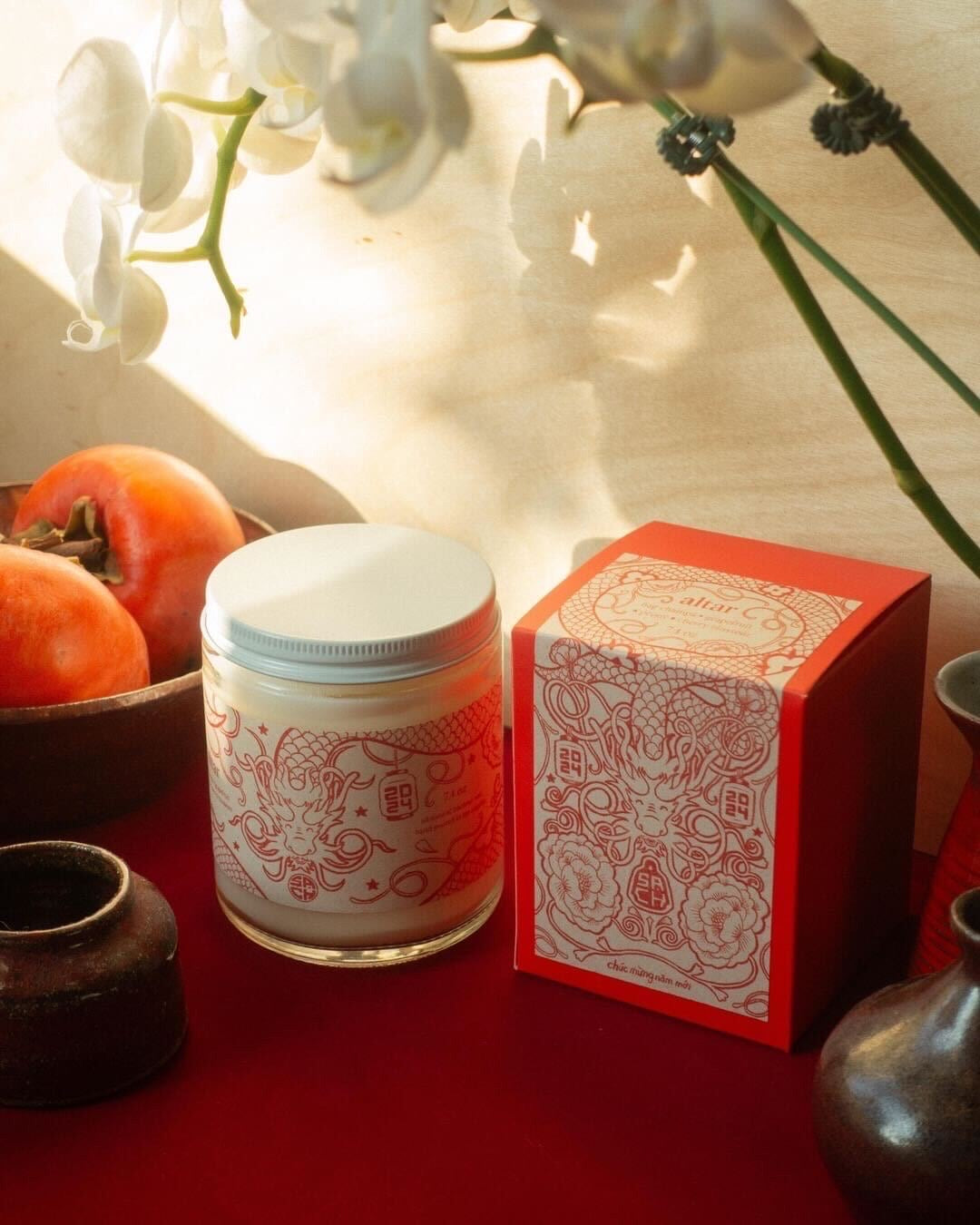 Lunar New Year Altar Candle