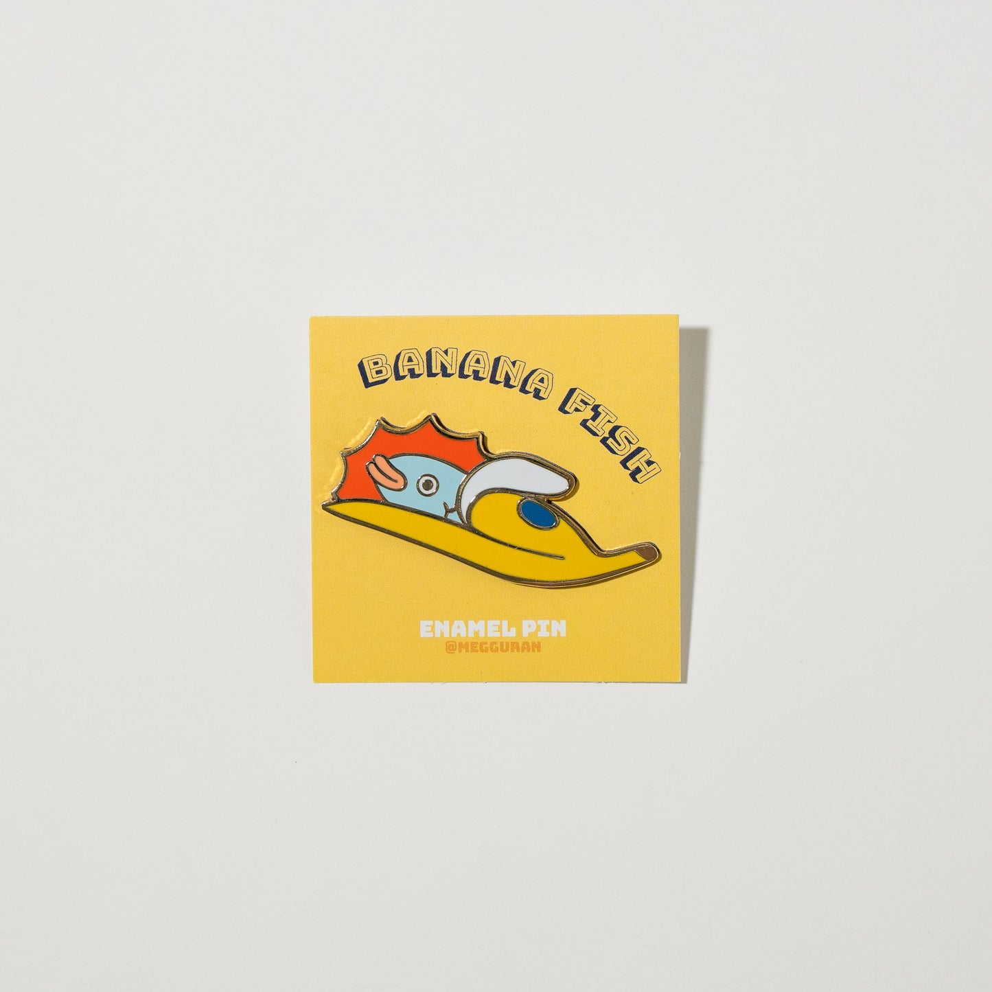 Banana Fish Enamel Pin
