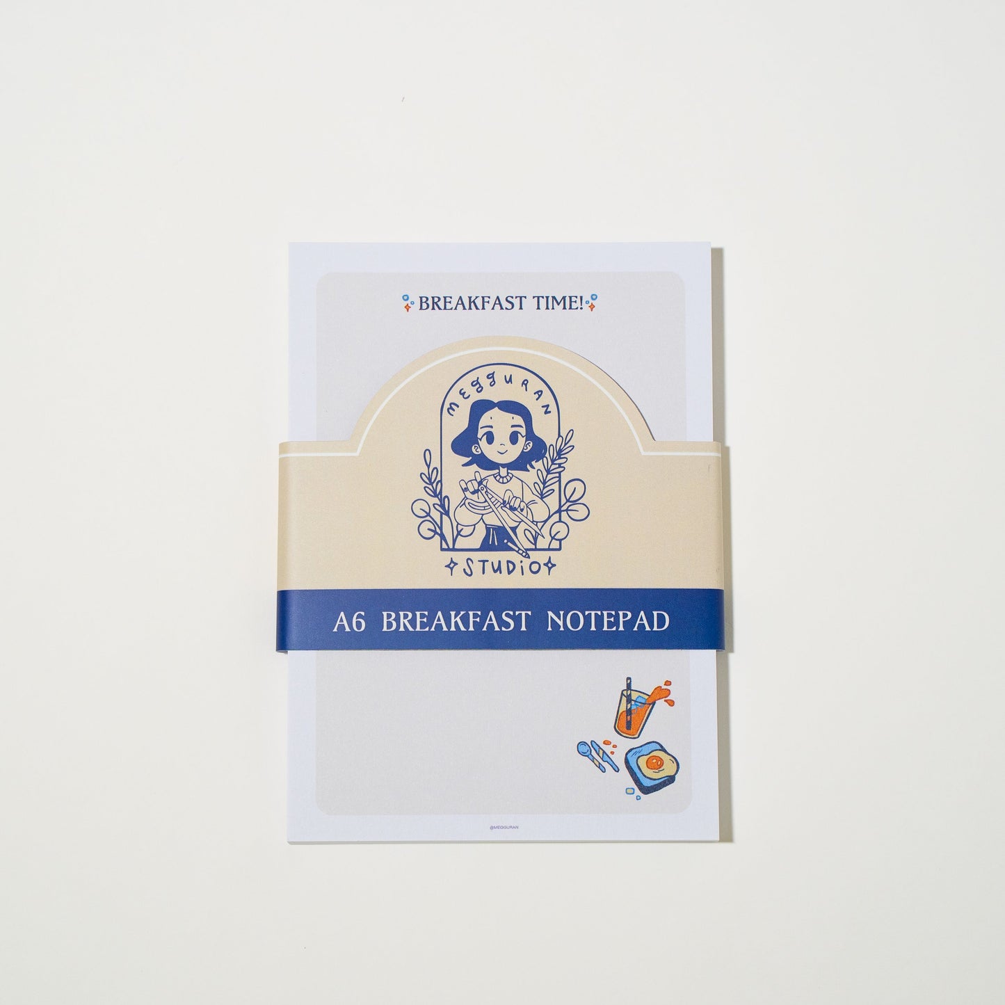 A6 Breakfast Notepad