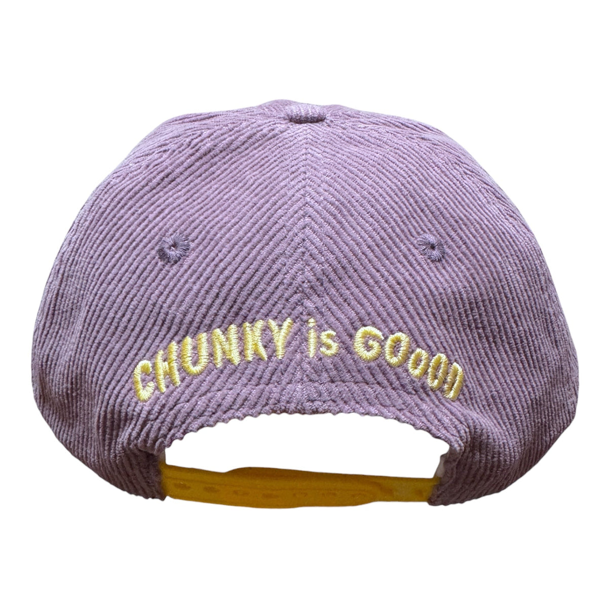 Chunky is Good Purple Corduroy Hat