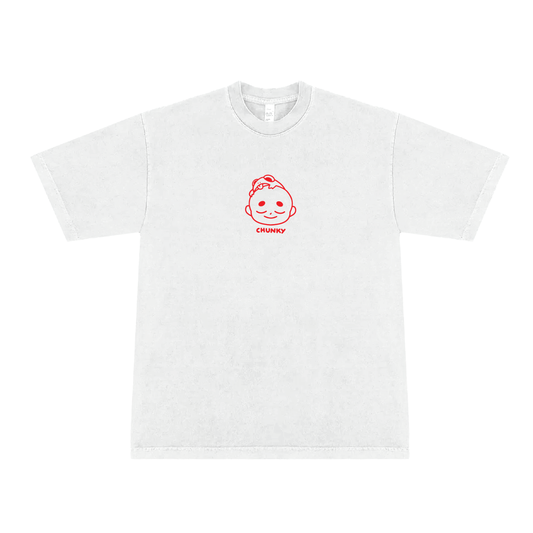 Chunky Baby 3-Year Anniversary Logo T-Shirt - Stone