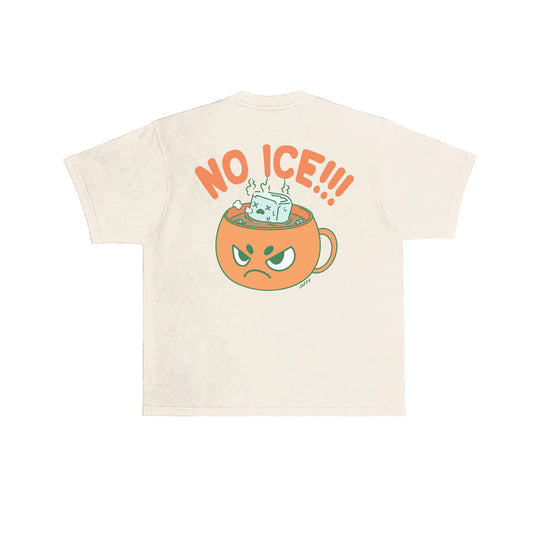 Chunky No Ice T-Shirt - Cream