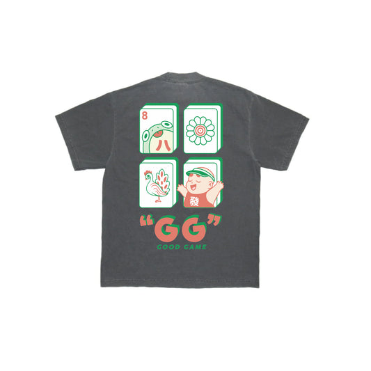 Chunky Mahjong 4-Year Anniversary T-Shirt - Shadow