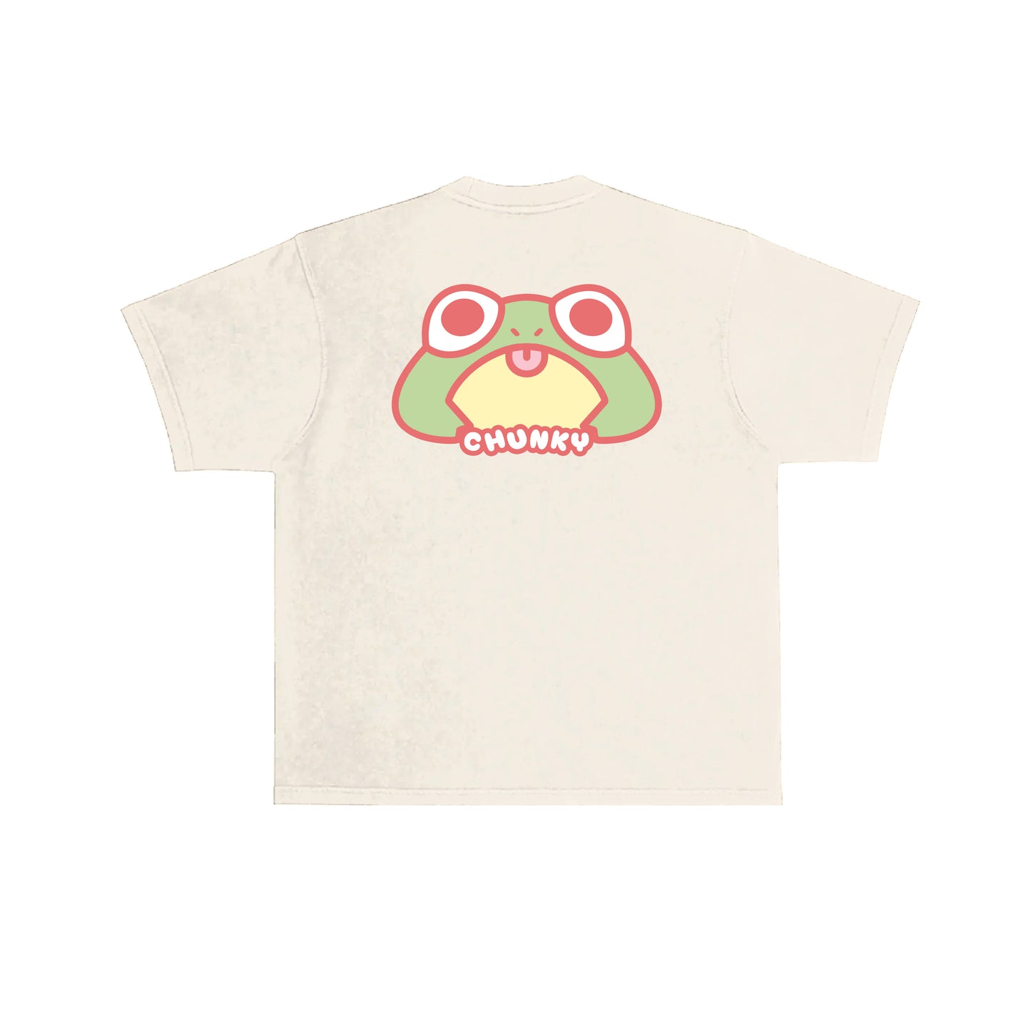 Chunky Frog Pfft T-Shirt - Cream