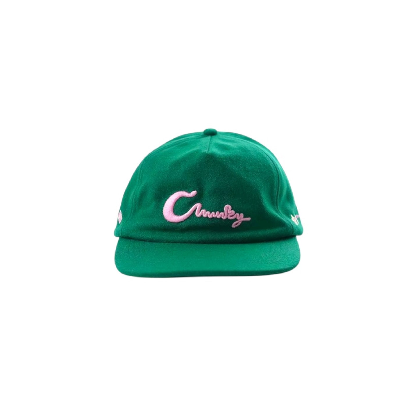 Chunky Frog Tongue Wool Green Hat
