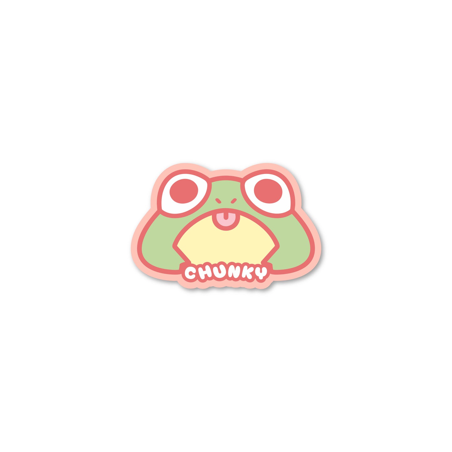 Frog Pfft Sticker