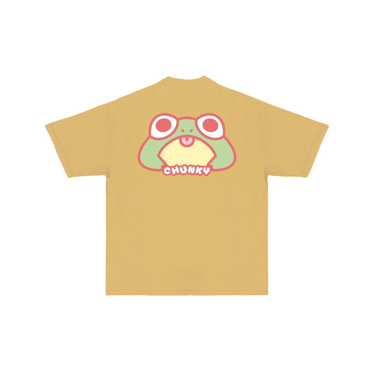 Chunky Frog Pfft T-Shirt - Mustard