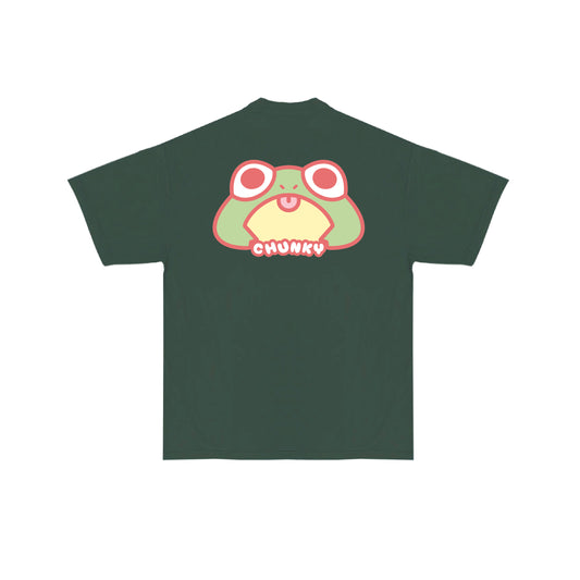 Chunky Frog Pfft T-Shirt - Moss Green