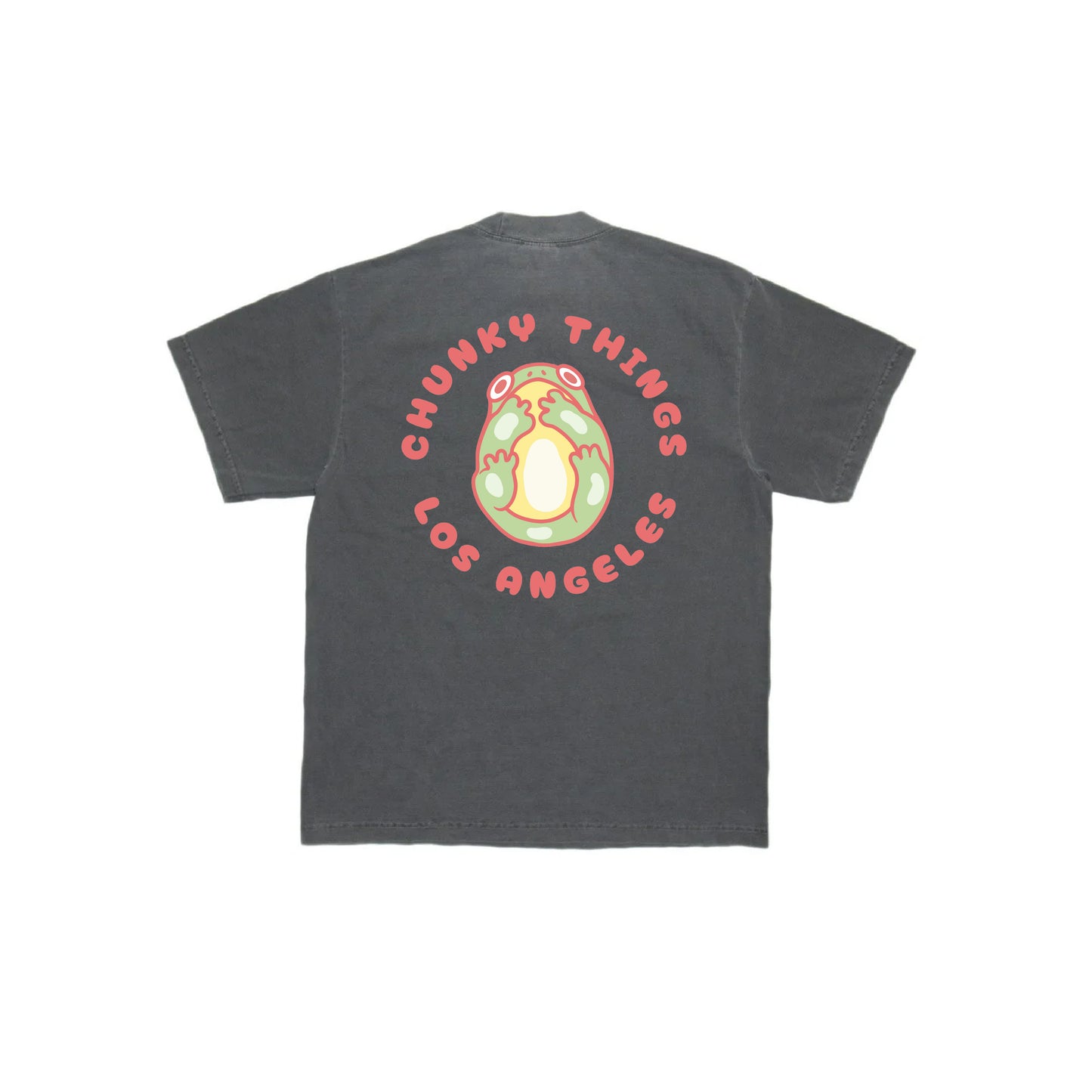 Chunky Smushed Frog T-Shirt - Shadow