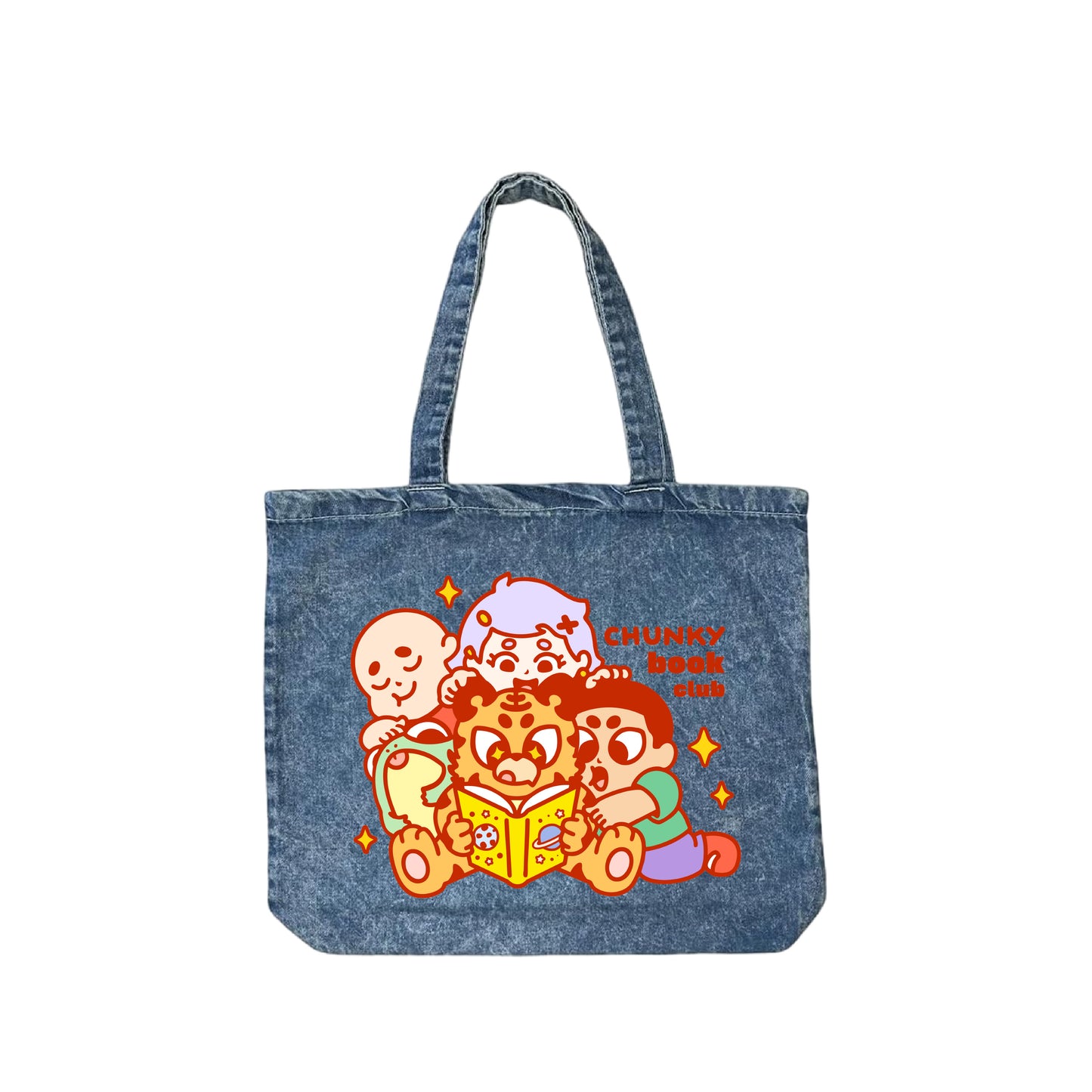 Chunky Book Club Jean Tote