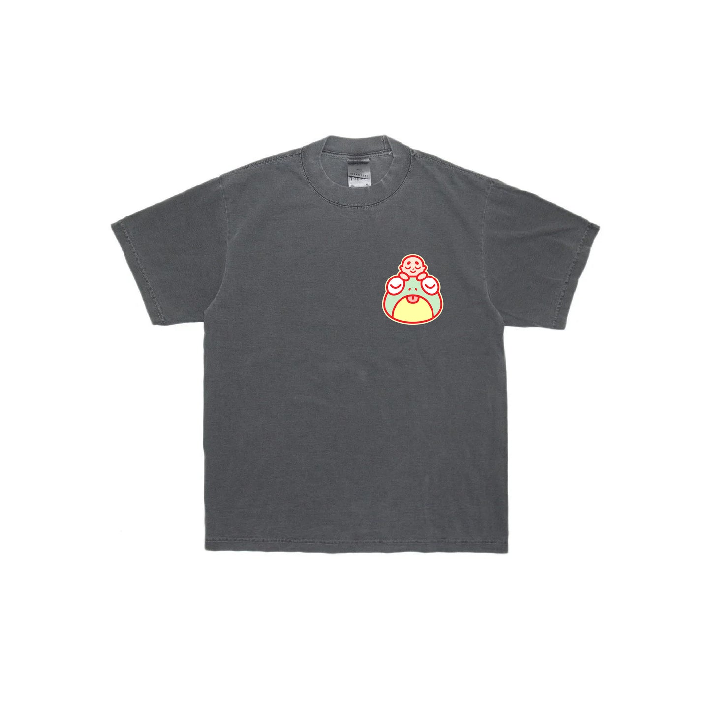 Chunky Frog and Tiny Baby T-Shirt - Shadow