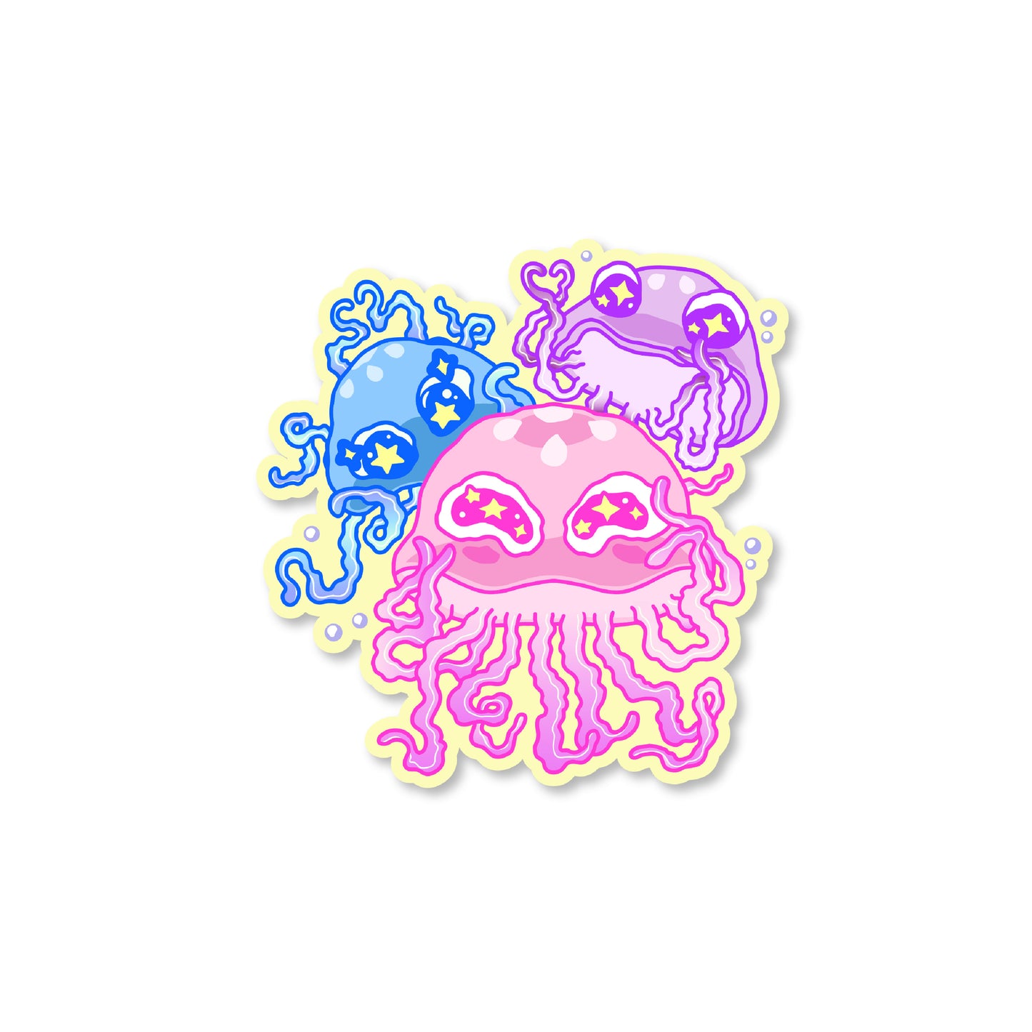 Jellyous Jelly Fish Sticker