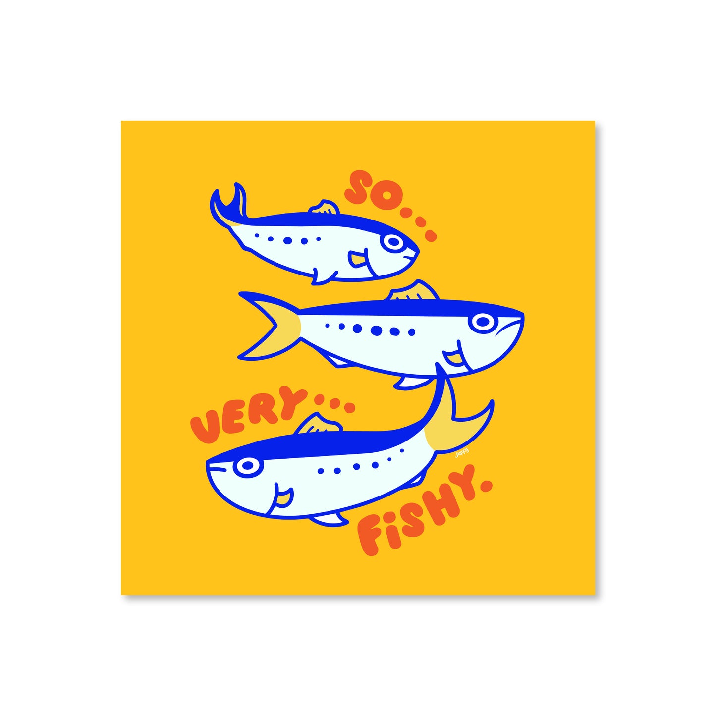 So Very Fishy Print