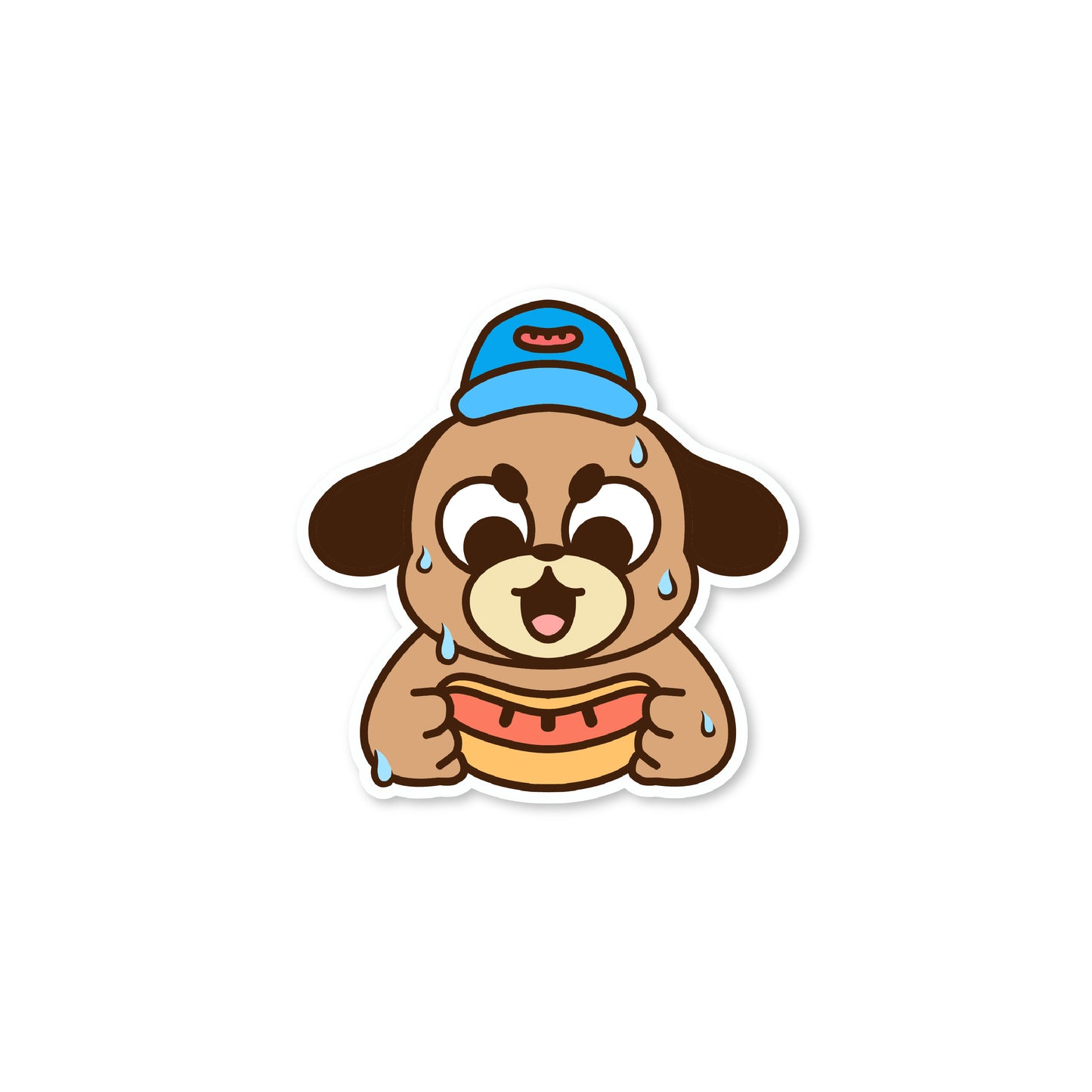 Hot Hot Dog Sticker