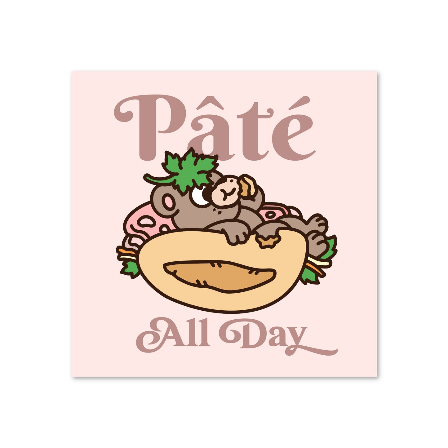 Chunky Pâté Bear Print