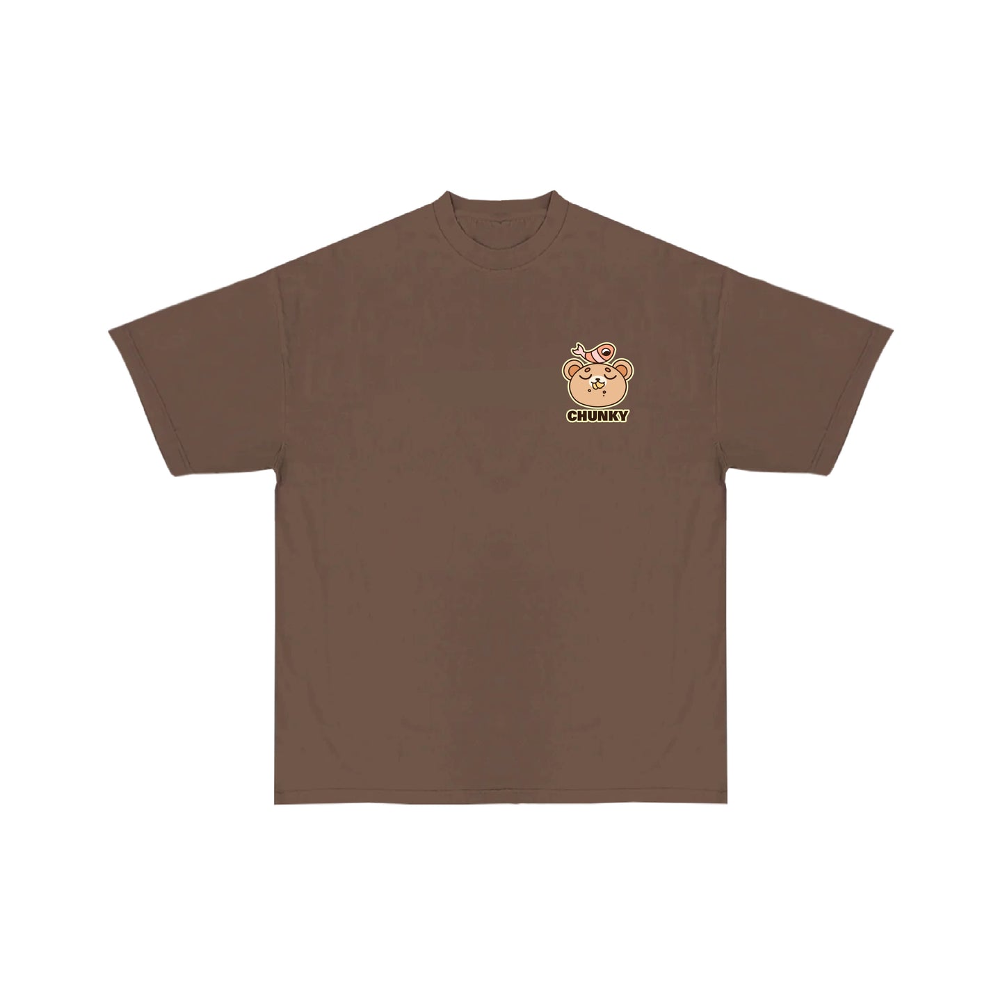 Chunky Chip Bear T-Shirt - Brown