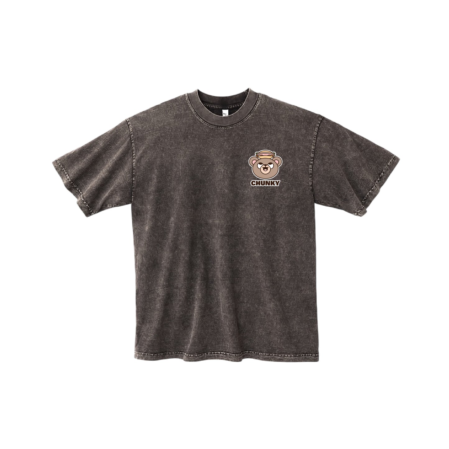 Chunky Chip Bear T-Shirt - Burnt Brown