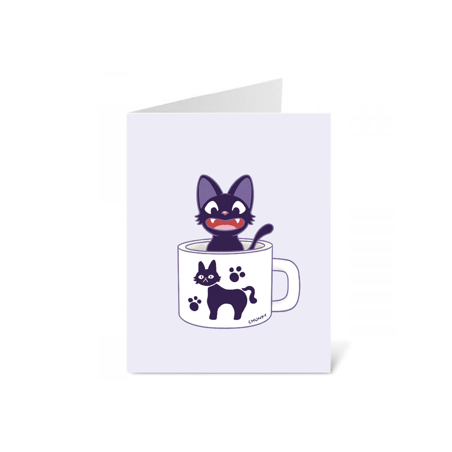 Chunky Jiji Mug Ghibli Card