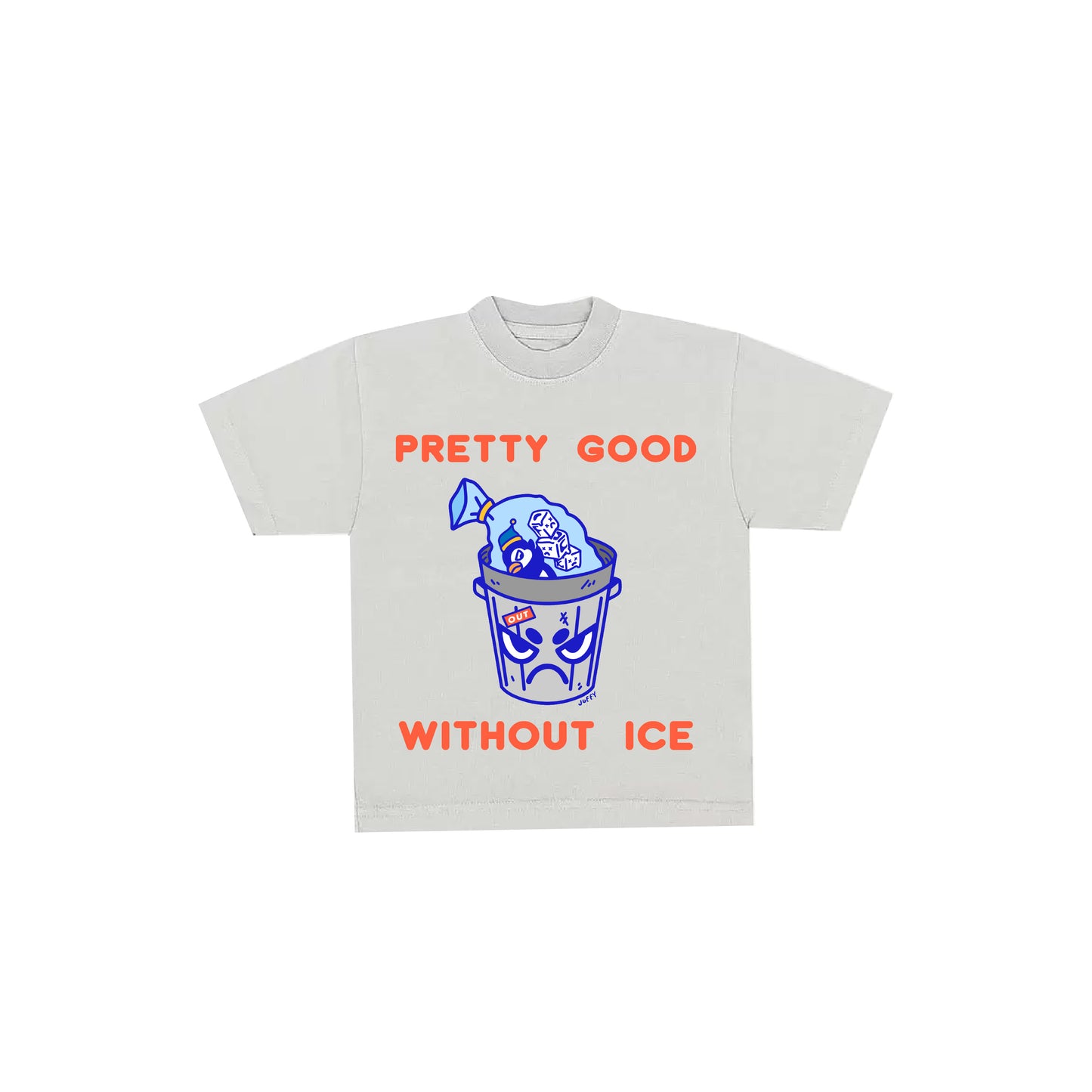 Without Ice Kids T-Shirt - Cement
