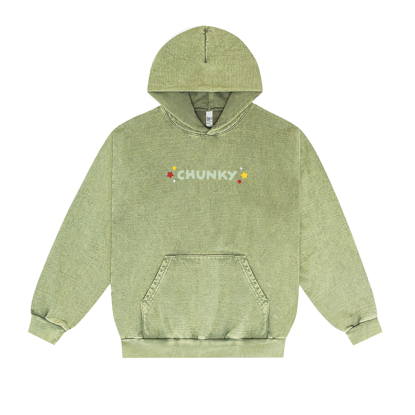 Chunky Jumping Frog Premium 14oz Hoodie - Matcha