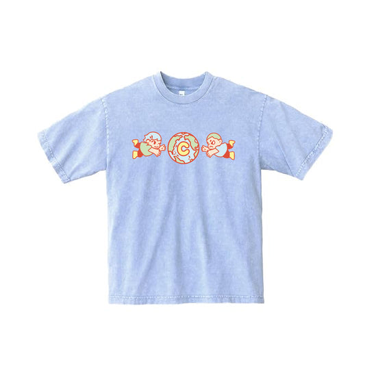 Xero and One to Earth T-Shirt - Cloudy Blue
