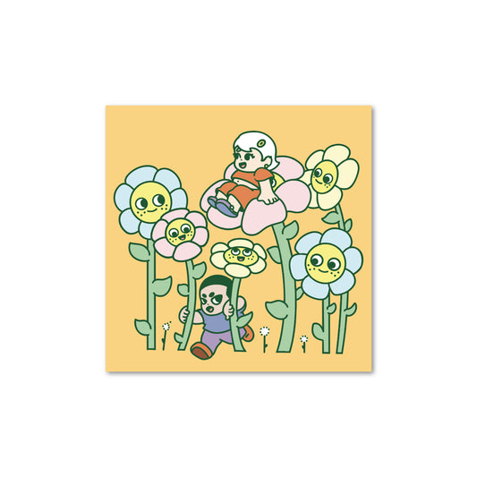 Xero and One Flowers Print