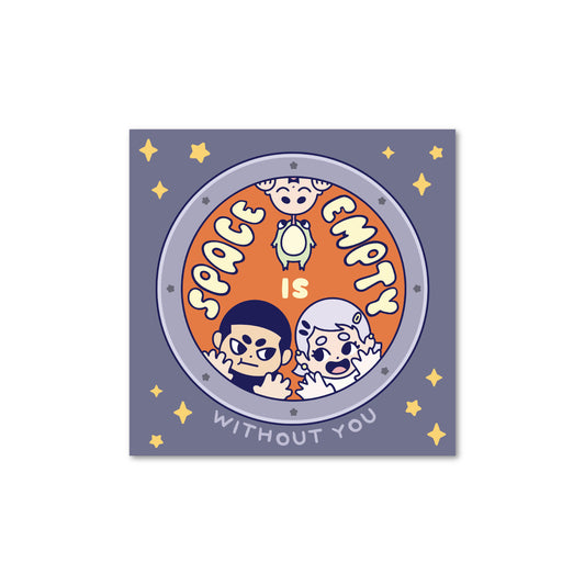 Xero and One Space is Empty Without You Print
