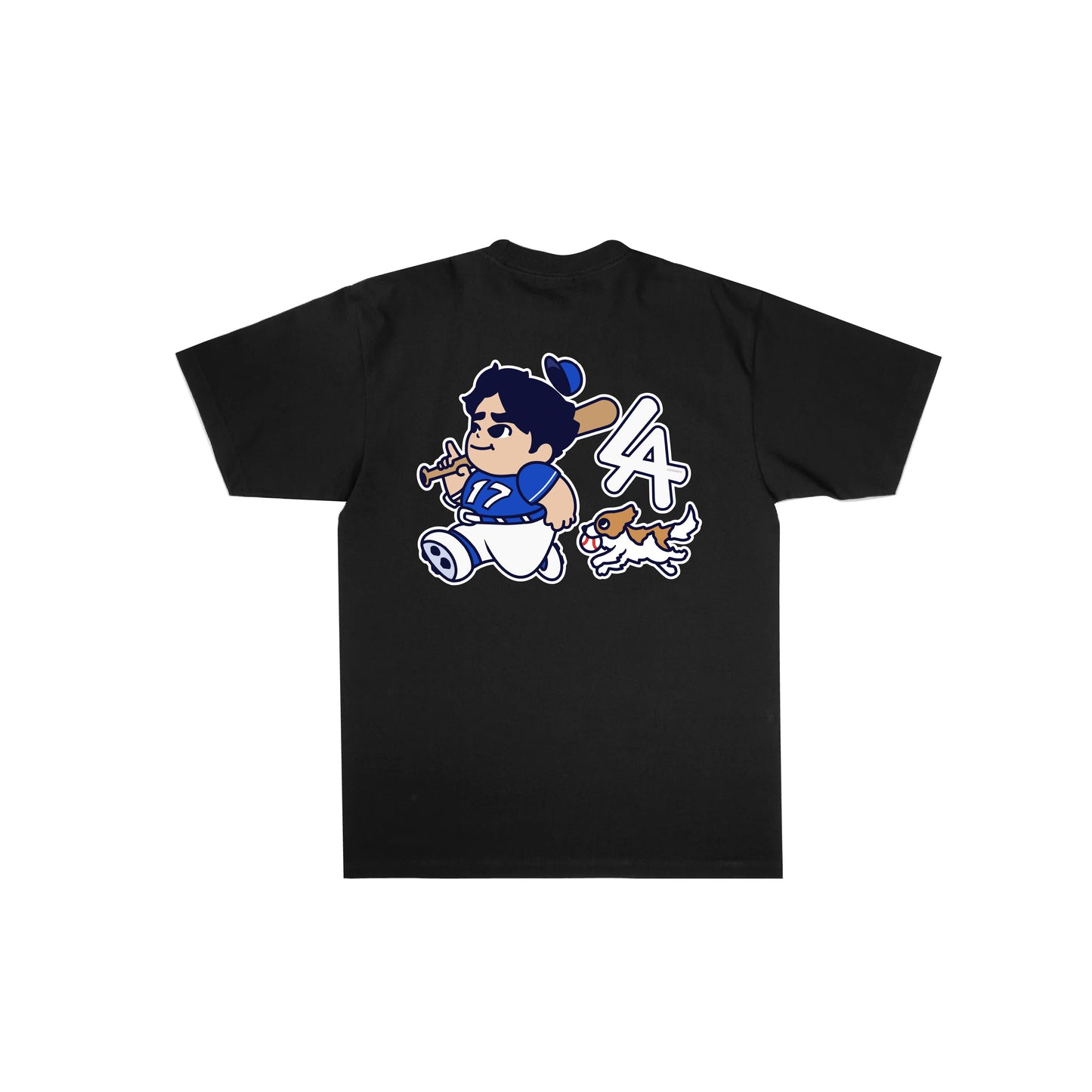 Chunkytani Blue Away T-Shirt - Black