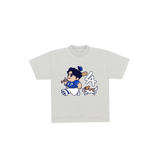 Chunkytani Blue Away Kids T-Shirt - Cement