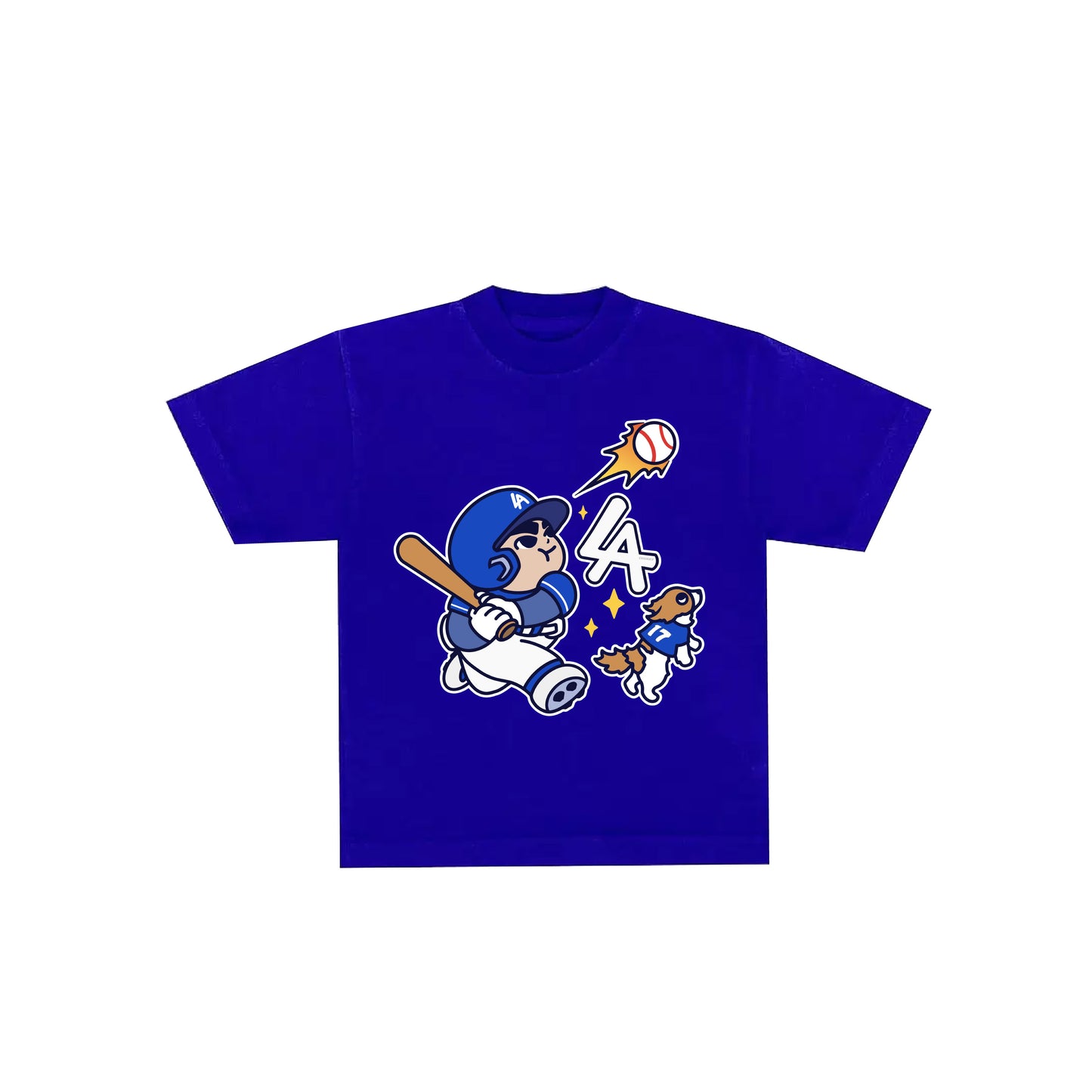 Chunkytani Slugger Blue Away Kids T-Shirt - Dodger Blue