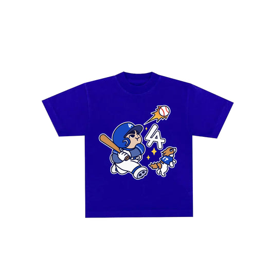 Chunkytani Slugger Blue Away Kids T-Shirt - Dodger Blue