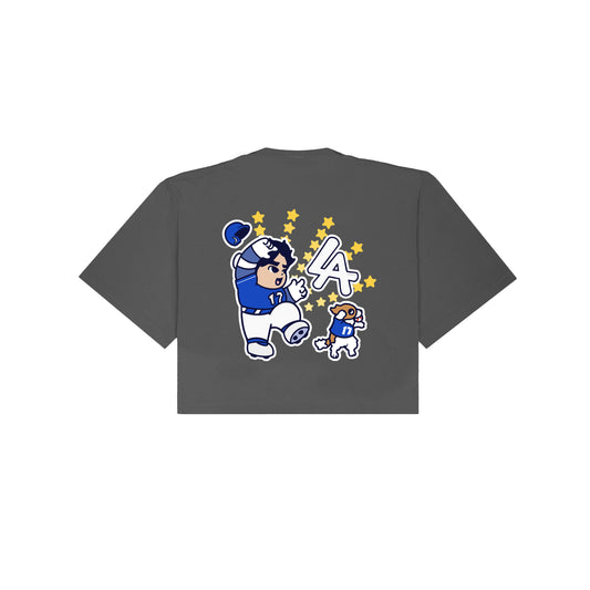 Chunkytani Champion Away Cropped T-Shirt - Shadow