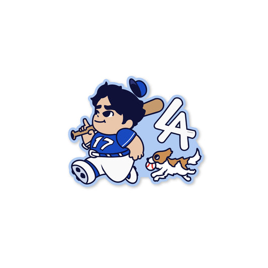 Chunkytani Sticker - Blue Away