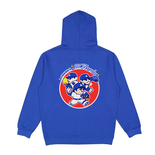 Chunkytani Bullpen Premium 14oz Hoodie - Dodger Blue