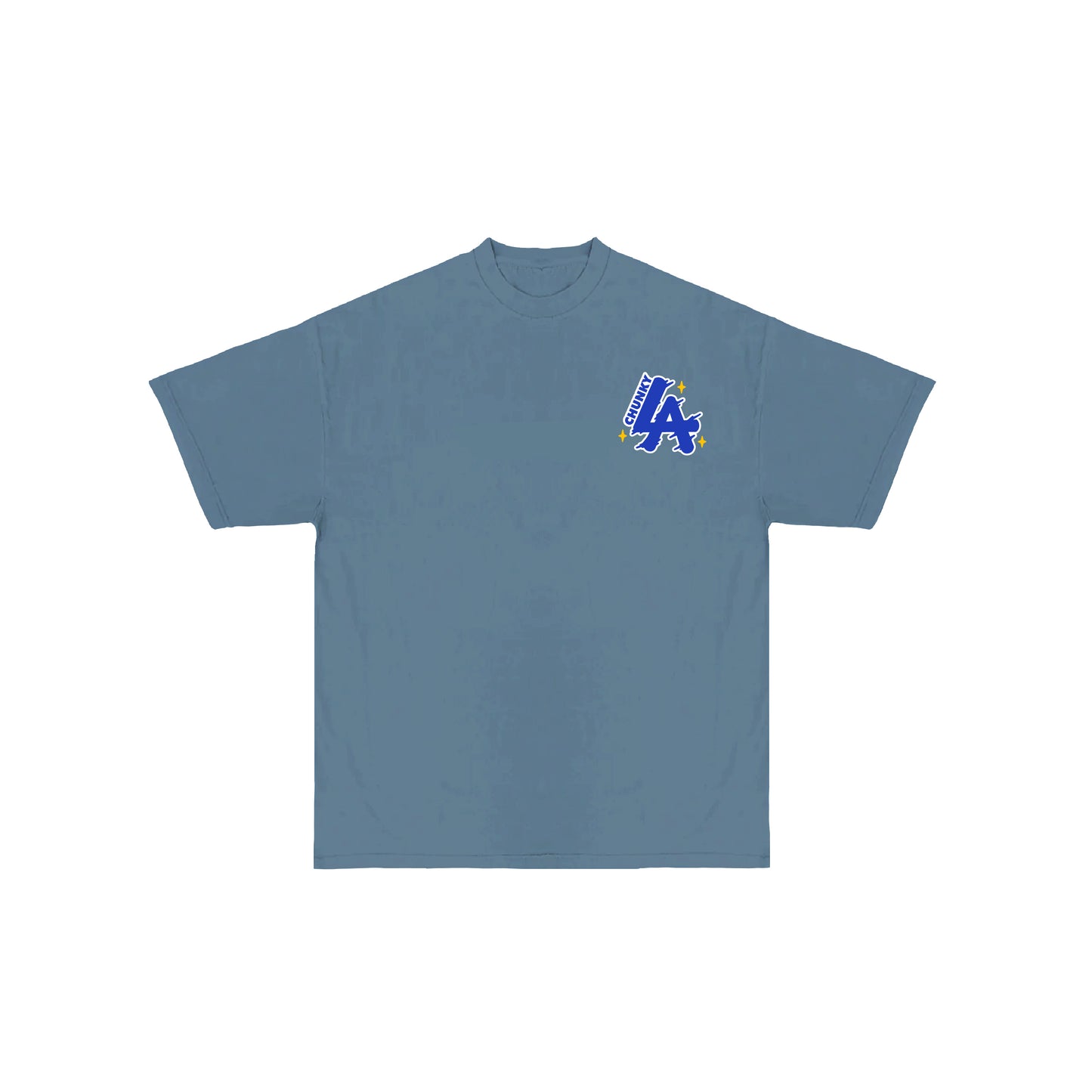 Chunkytani Slider T-Shirt - Denim Blue