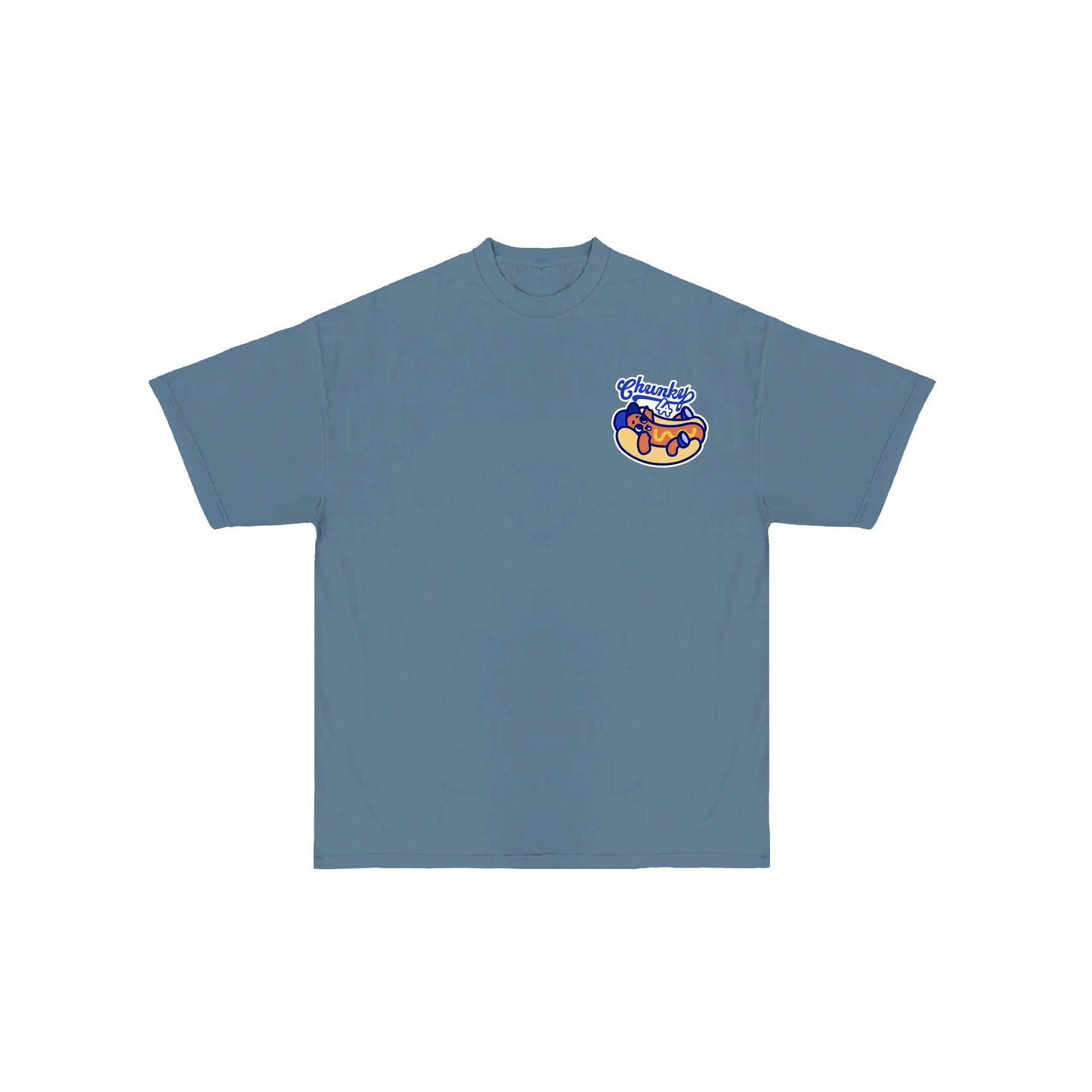 Chunkytani Dogders T-Shirt - Denim Blue