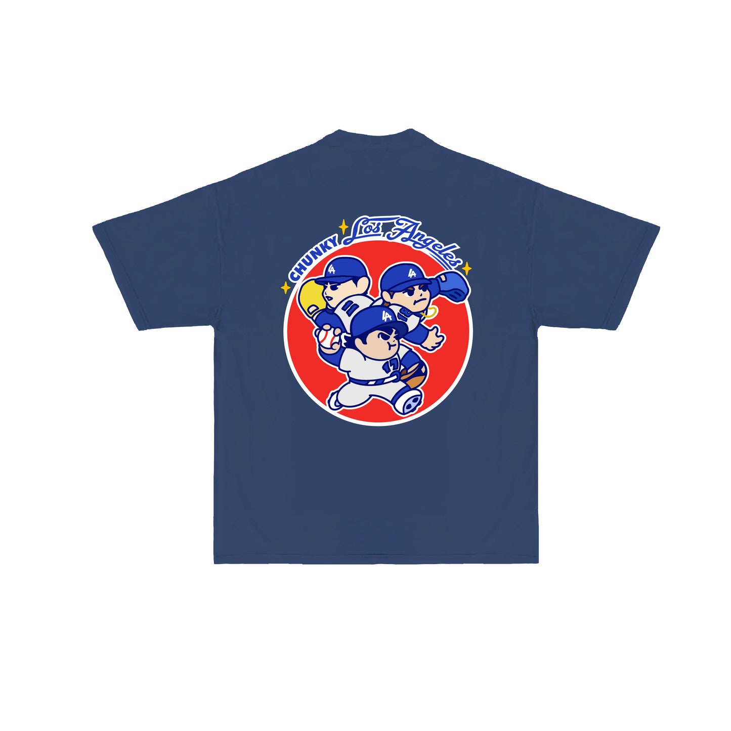 Chunkytani Bullpen T-Shirt - Midnight Navy