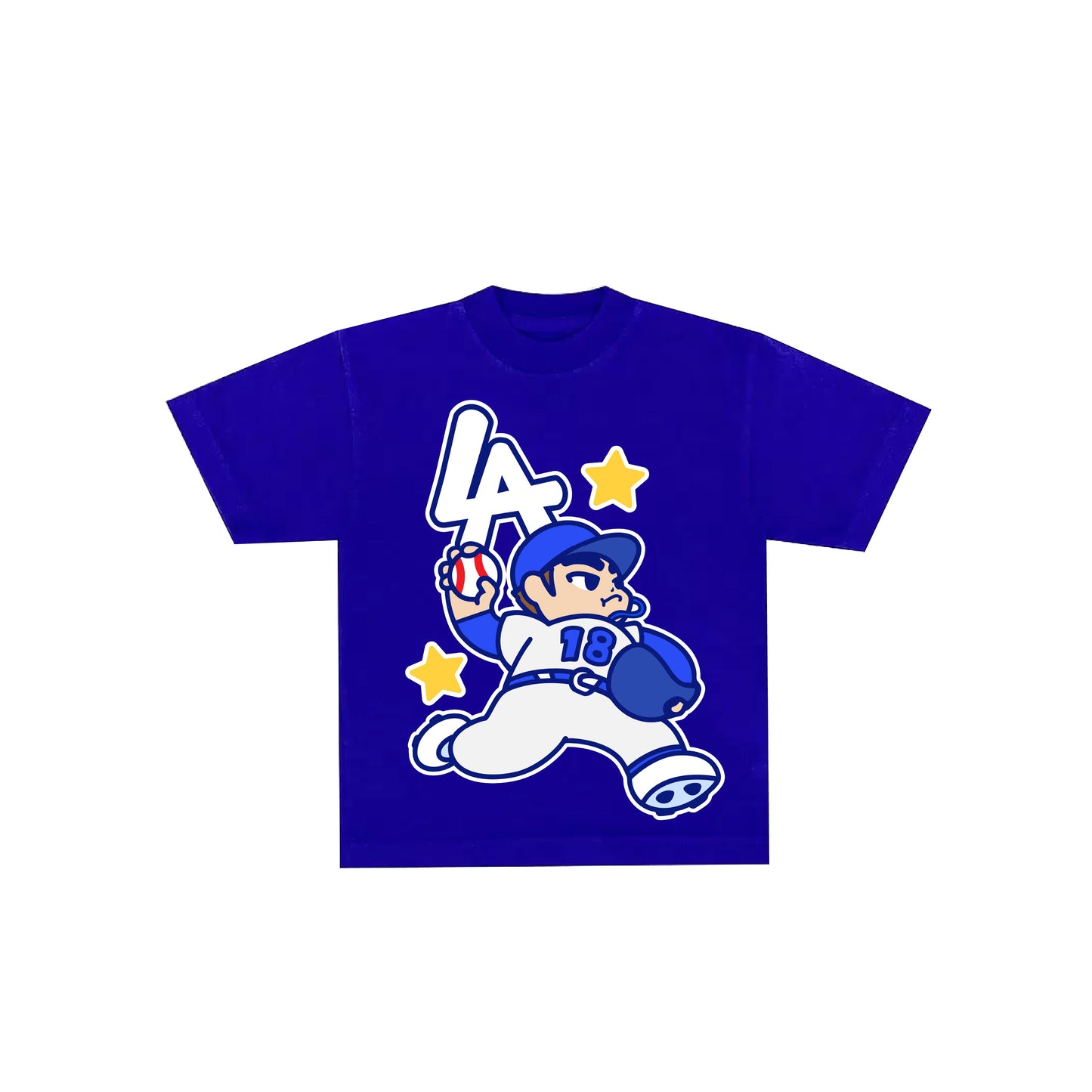 Chunkytani Players Yoshi Kids T-Shirt - Dodger Blue