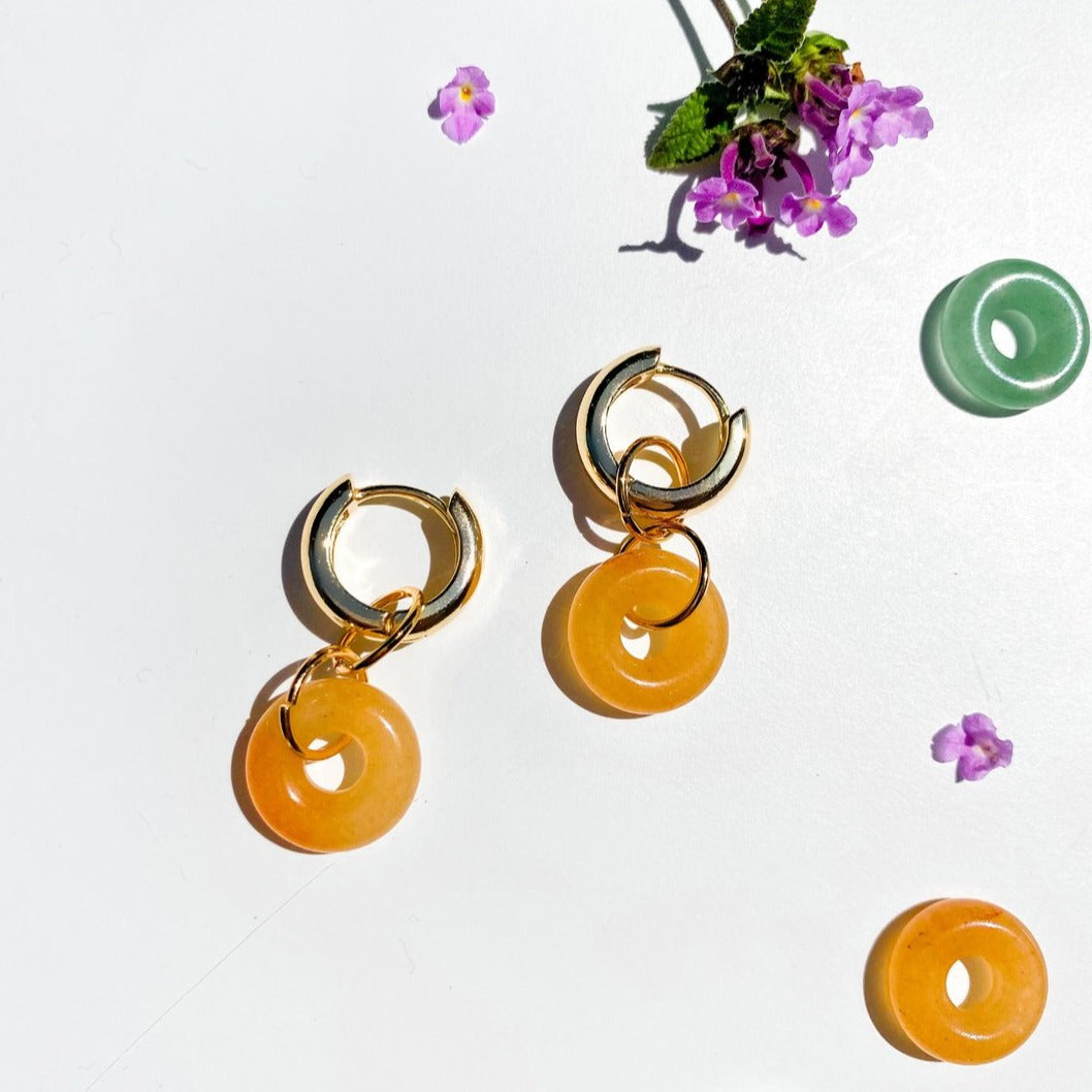 Orange Jade Chunkies