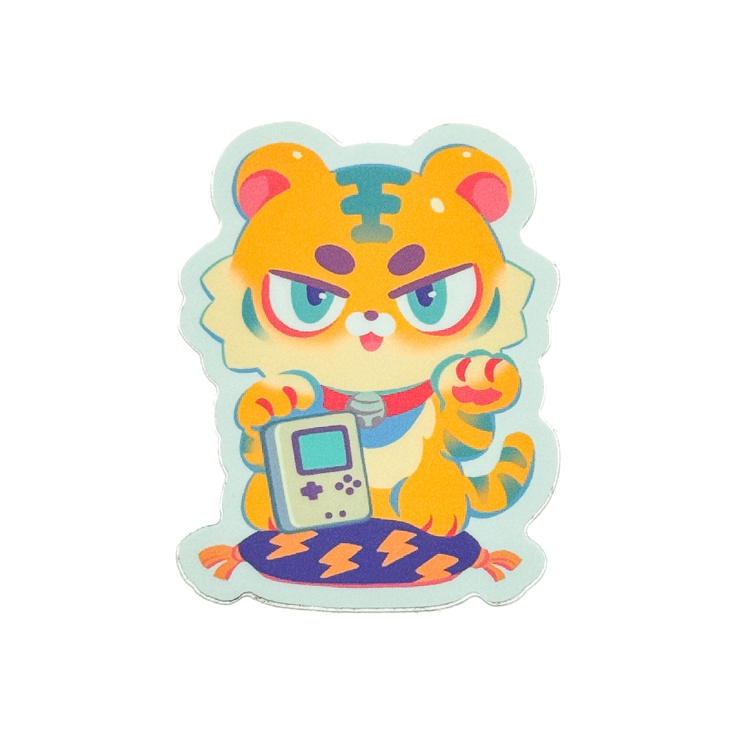 Lucky Tiger Sticker