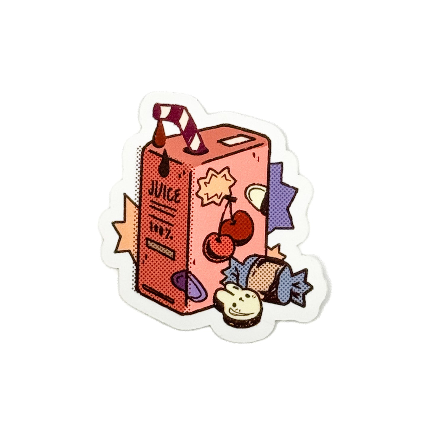 Cherry Juice Sticker
