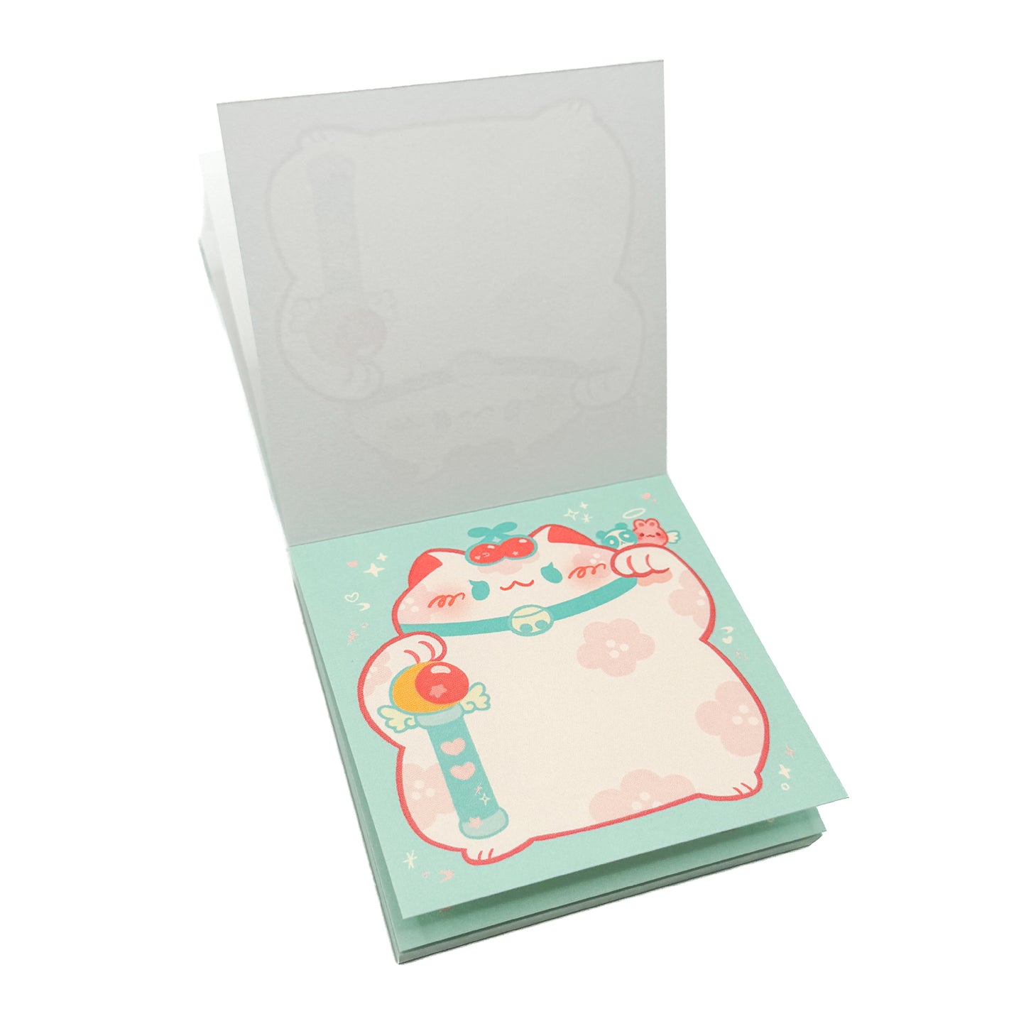 Lucky Cat Memo Pad