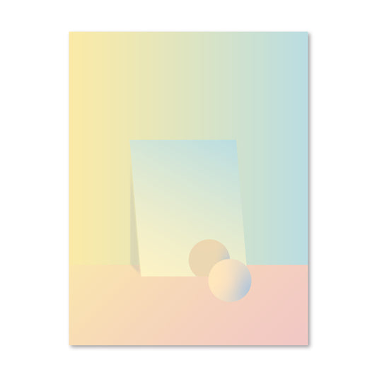 Mirror Gradient Print
