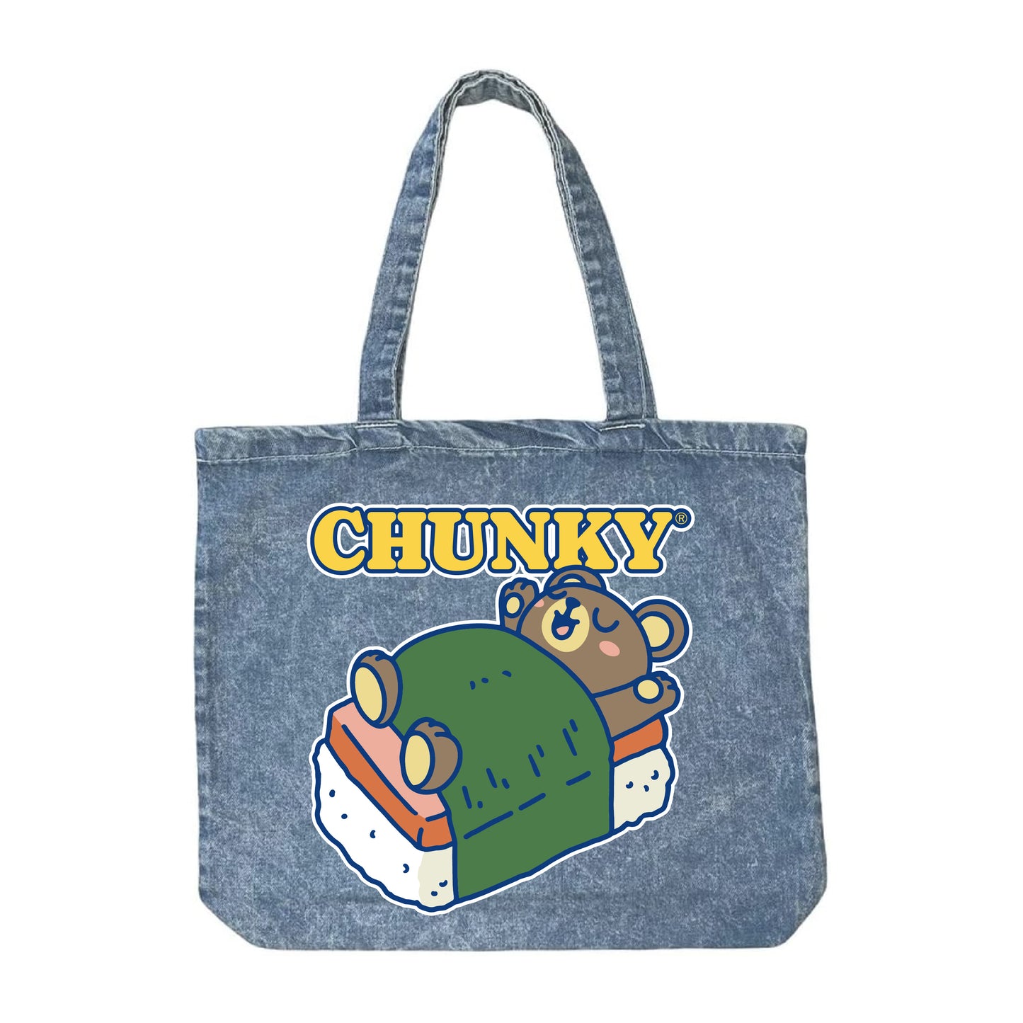 Chunky Musubear Jean Tote