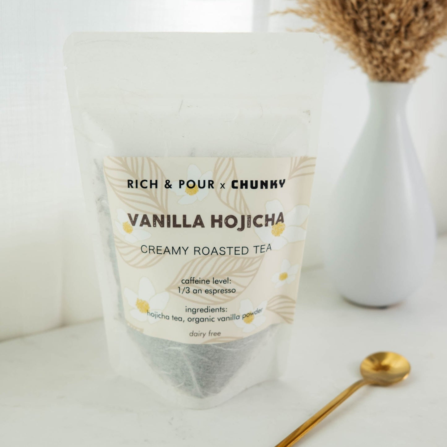 Vanilla Hojicha Tea
