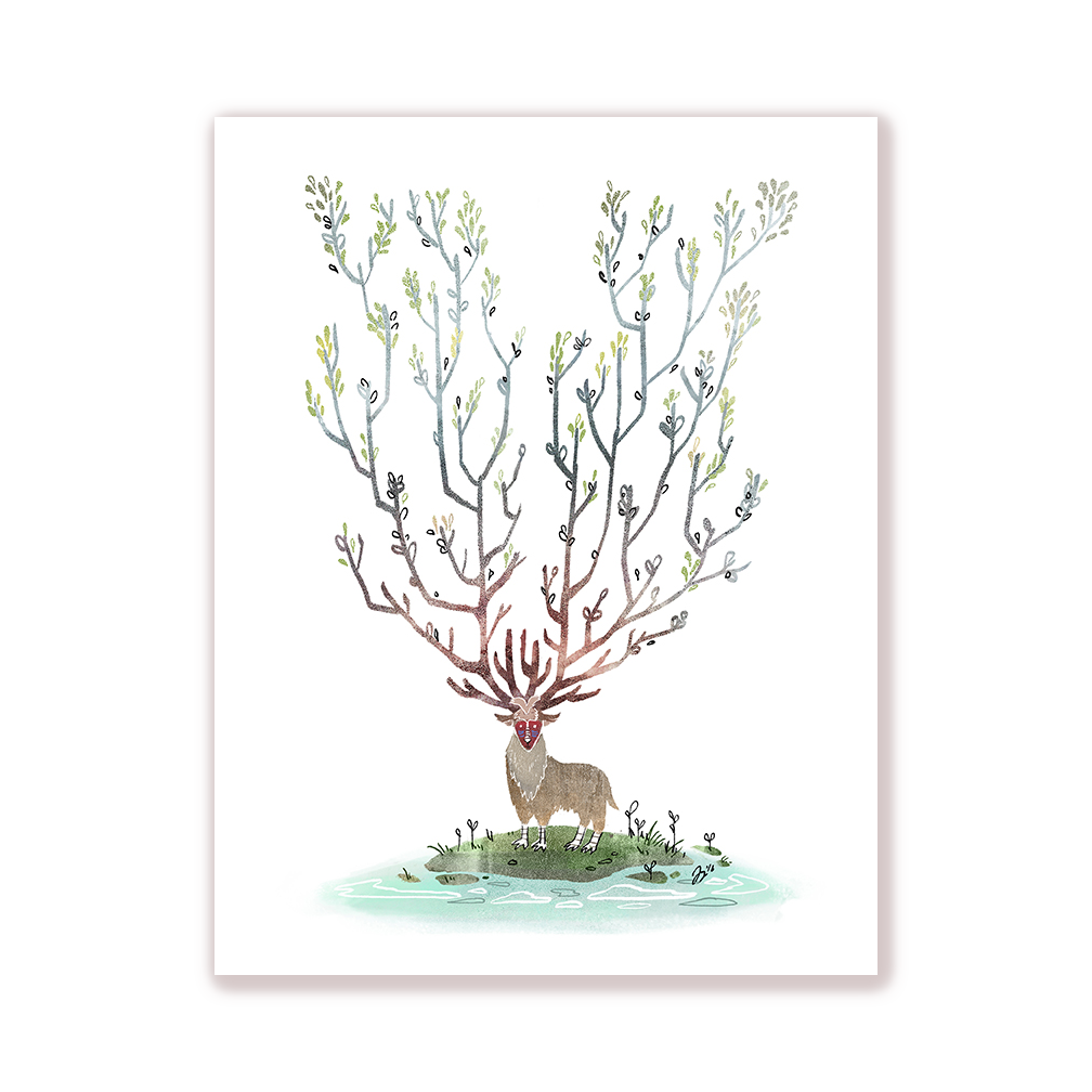 The Forest Spirit Print